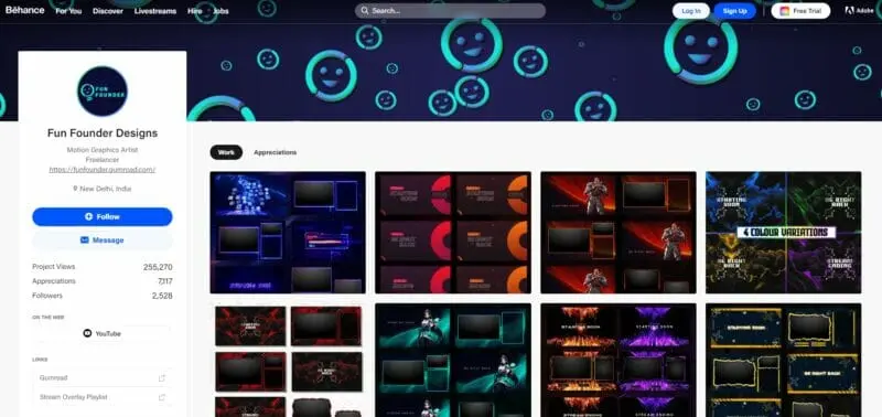 Fun Founder Designs is an Indian-based motion graphics artist freelancer