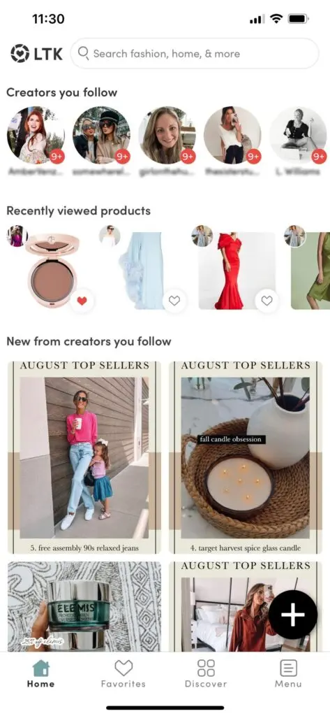 LTK Connect influencer marketing