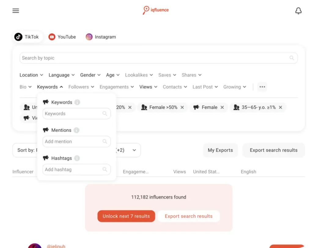 AI-Powered Discovery IQfluence