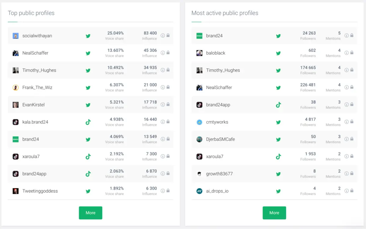 Brand24 statistics