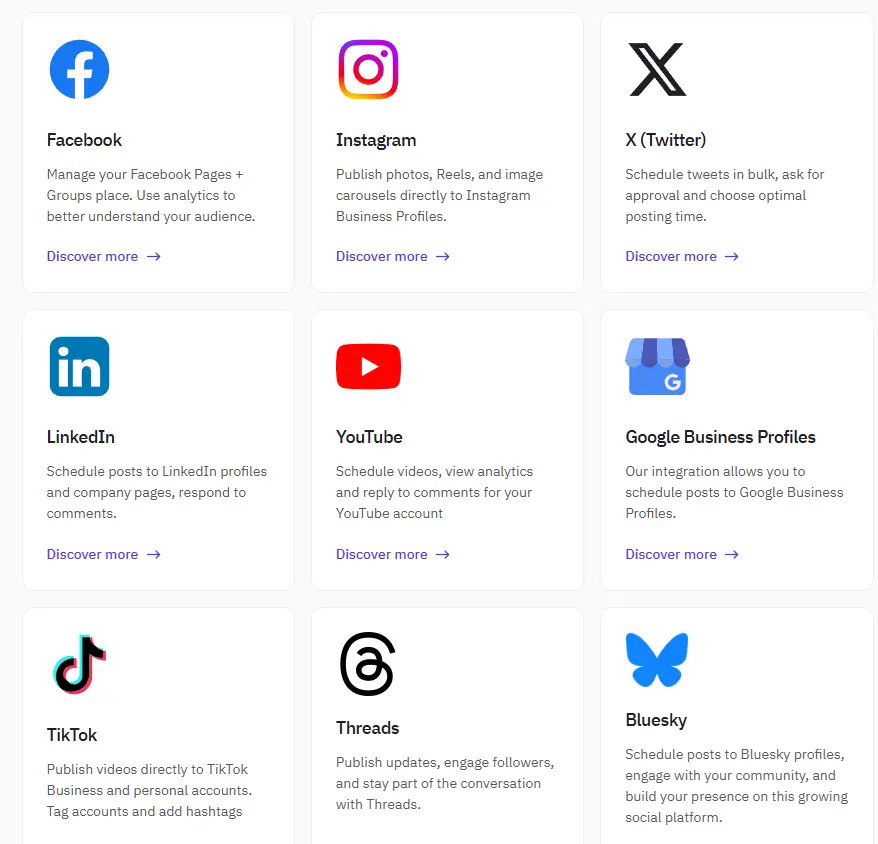 Sendible Integrations