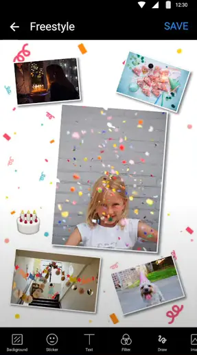 Collage Maker feature 