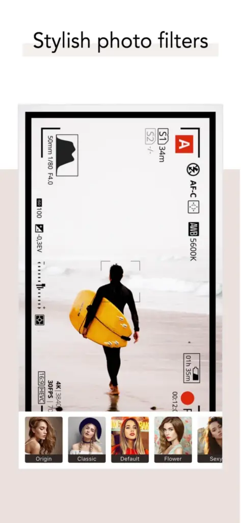 StoryChic filters