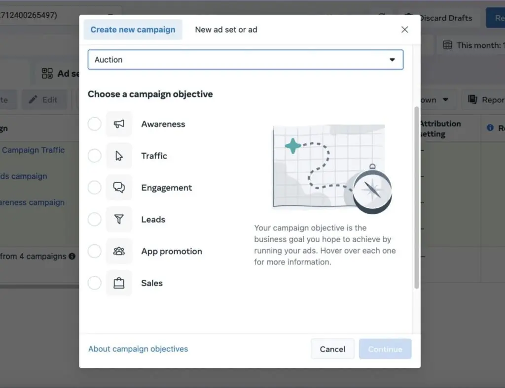 Facebook Campaign Objectives