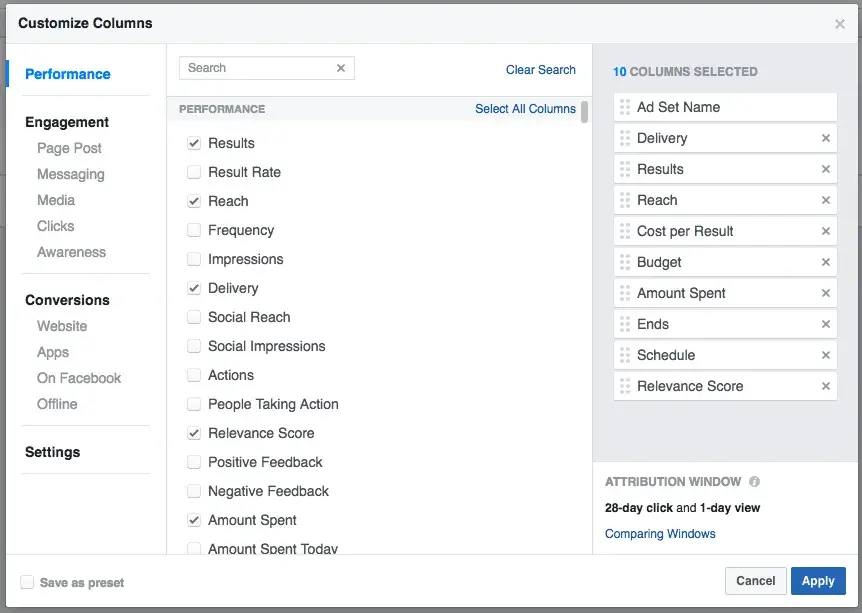 Facebook analytics tools