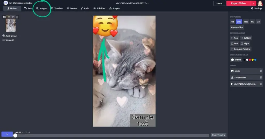 images button