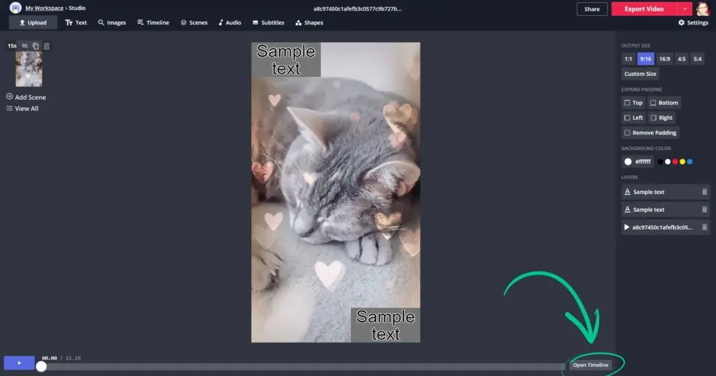 add timeline 