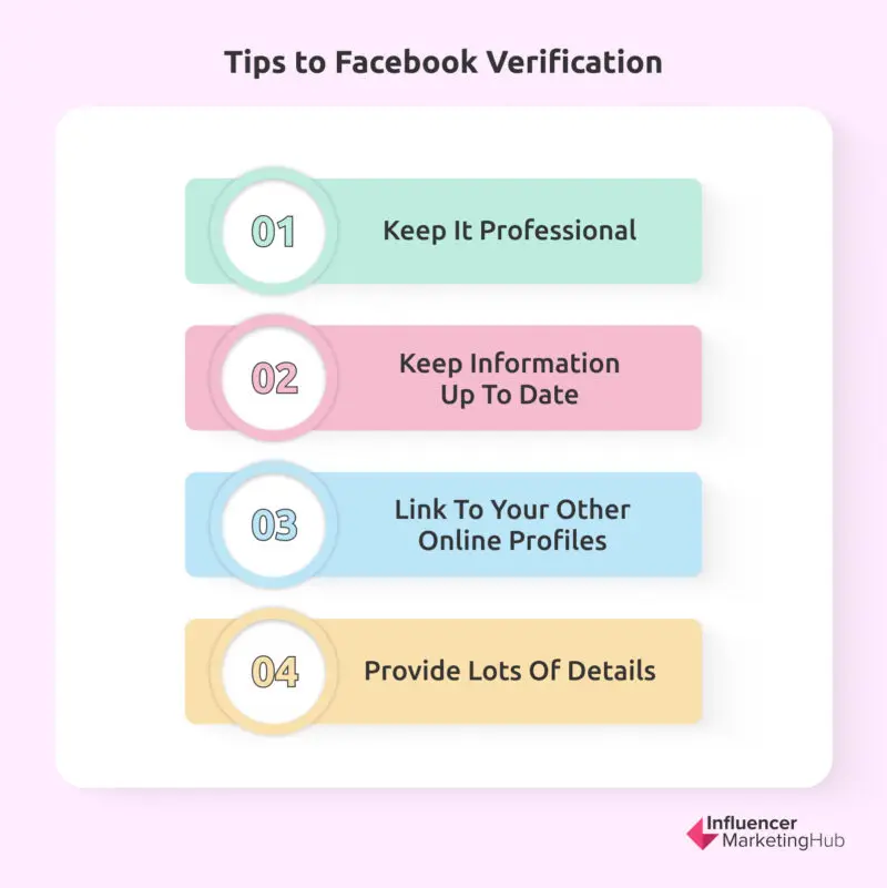 Tips Facebook Verification