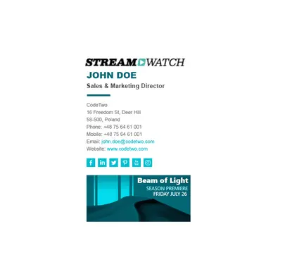 Add Your Contact Details
