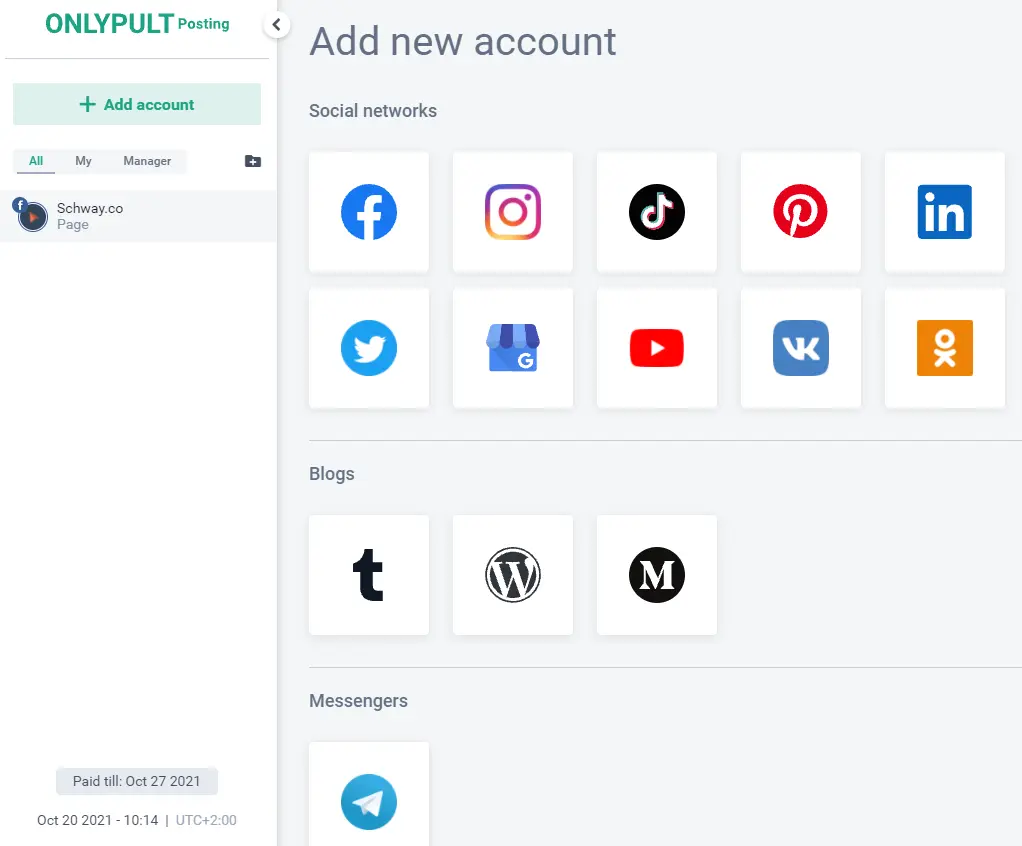 onlypults Connecting Accounts