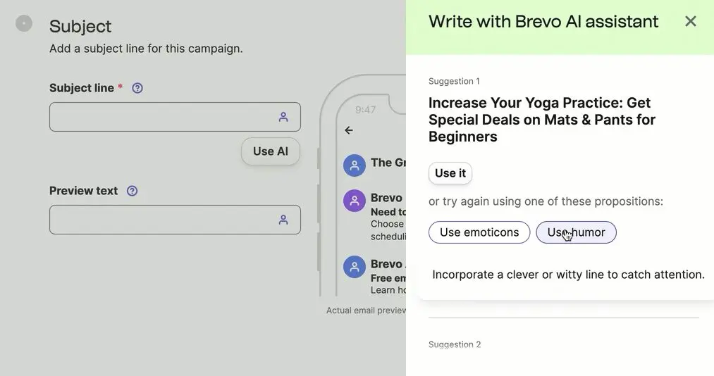 Brevo AI - AI Tools for Marketers