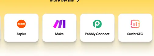 Jasper integrations