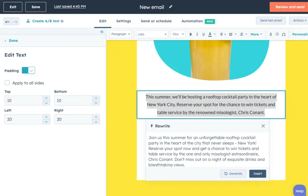HubSpot data-driven email campaigns - AI Tools for Marketers