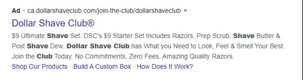 Dollar Shave Club Best Google Ads Agencies