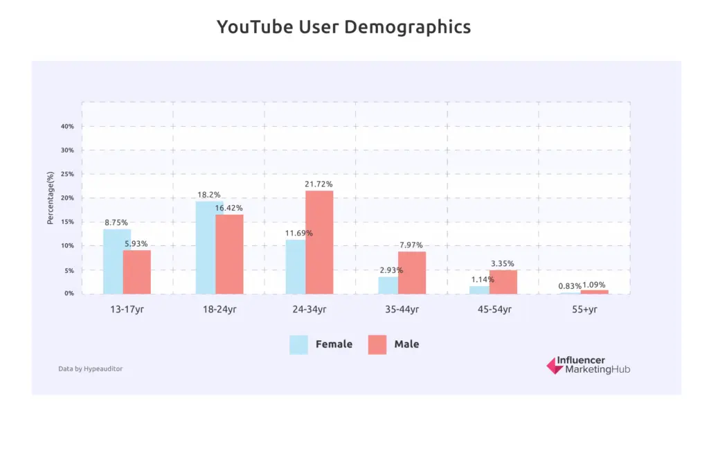 YouTube User Demographics