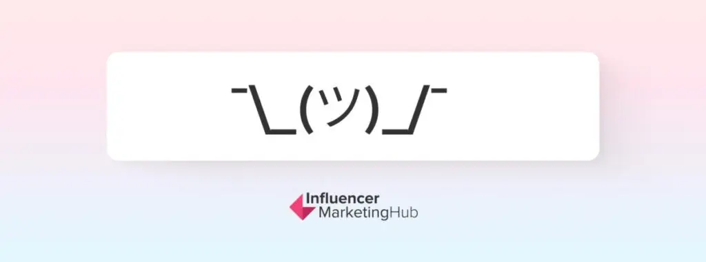 Shrug Emoji