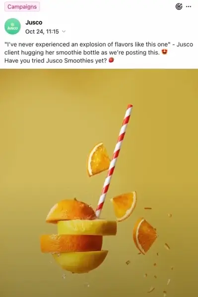 Planable Jusco Campaign