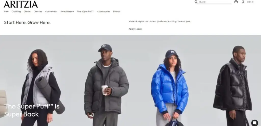 Biggest eCommerce Sites That Use Afterpay in 2024 Aritzia