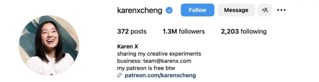 Karen X Cheng