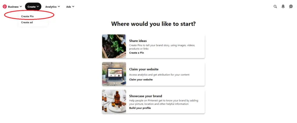 pins creation pinterest