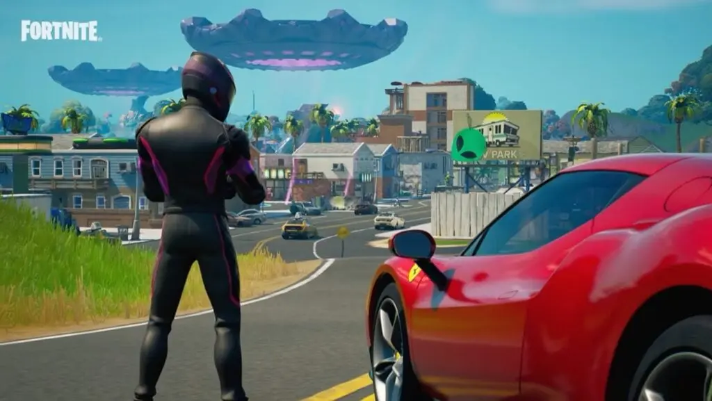The Ferrari 296 GTB Comes To The Fortnite Island As A New Vehicle