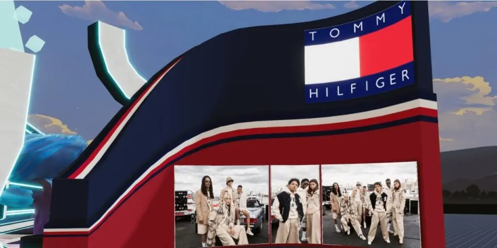 Tommy Hilfiger participates in the Metaverse Fashion Week and opens a digital retail platform for users to visit and shop