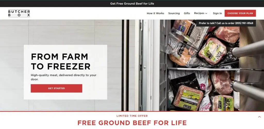 DTC food brand Butcher Box