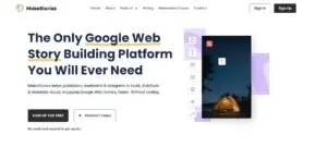 MakeStories web Story editing app