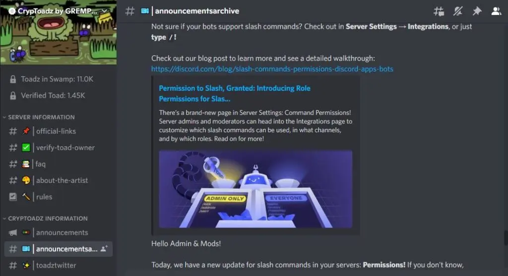 CrypToadz Discord