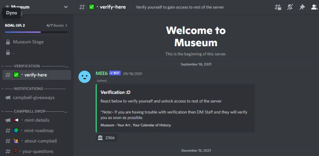 Museum NFT