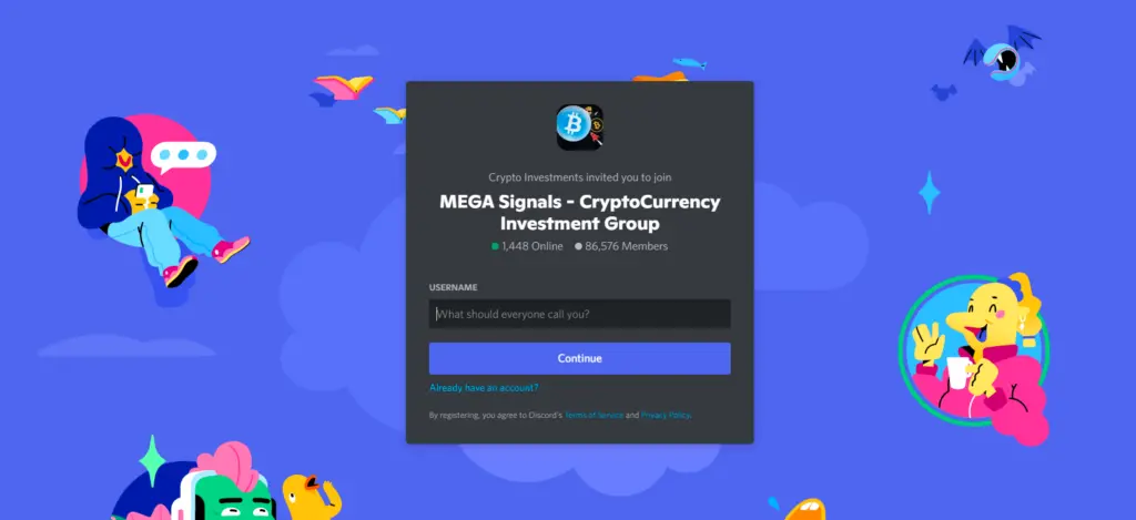 Mega Signal is crypto communities on Discord