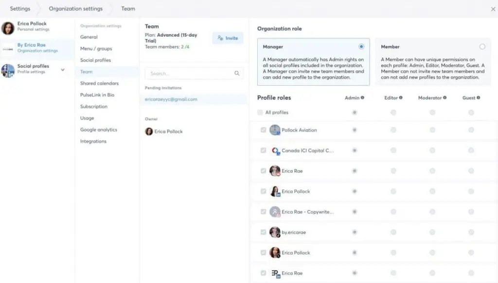 Agorapulse social media collaboration
