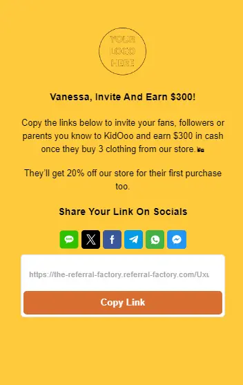 referral factory templates