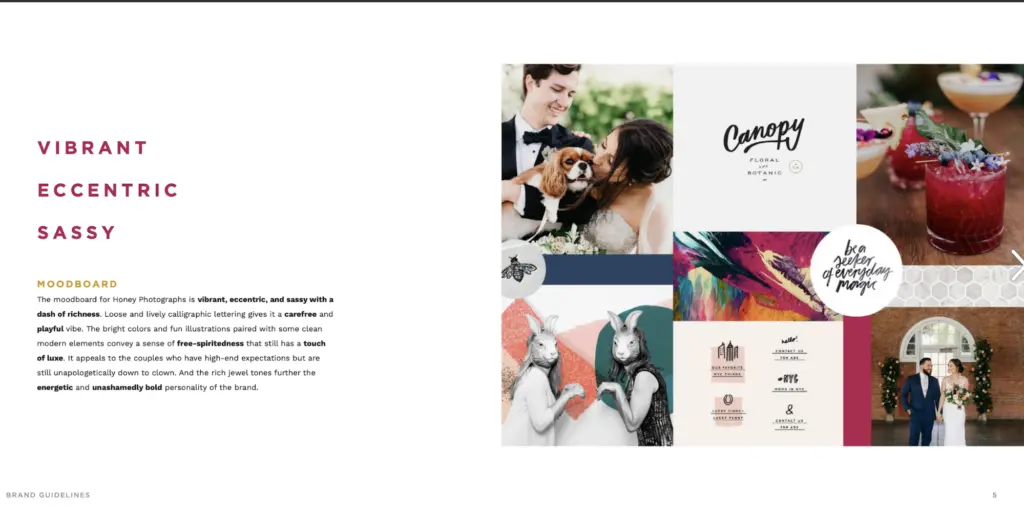 Honey Photographs Branding Guide 
