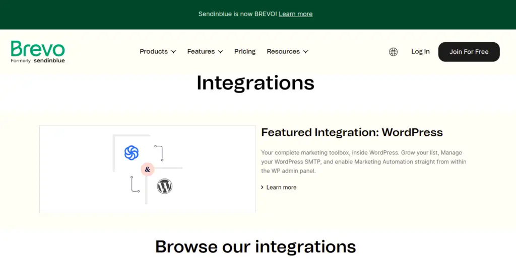 Brevo Integration