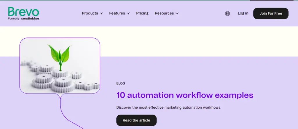 Brevo automation
