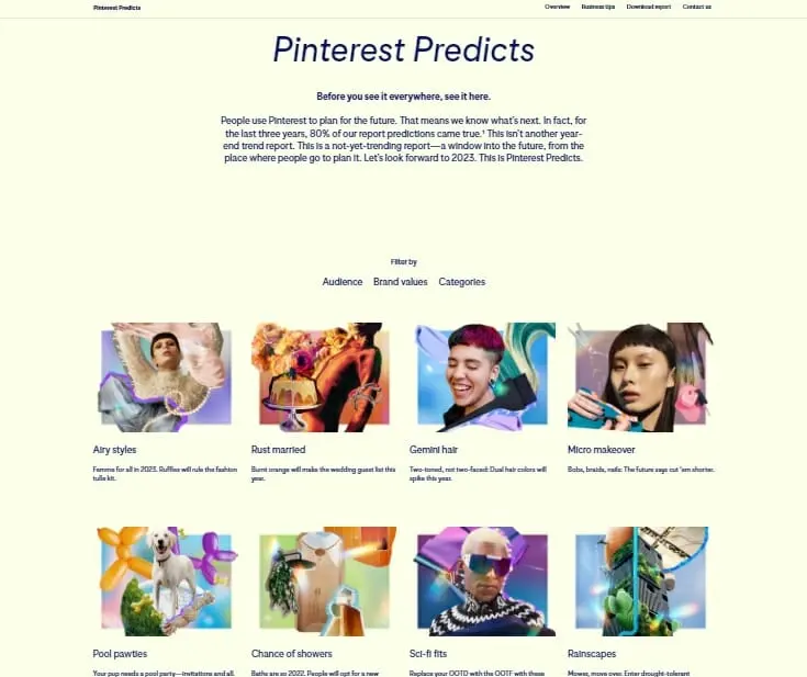 Pinterest Predicts - Pinterest Tools