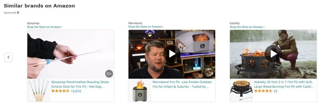 Sponsored posts on Amazon 