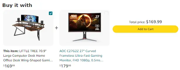Amazon recommendations