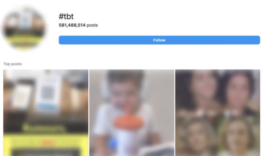 instagram UBT hashtag