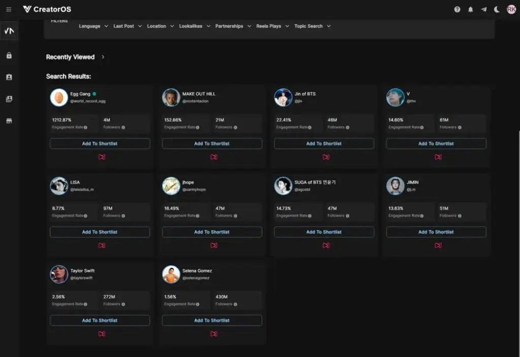 Viral Nation Creator OS platform