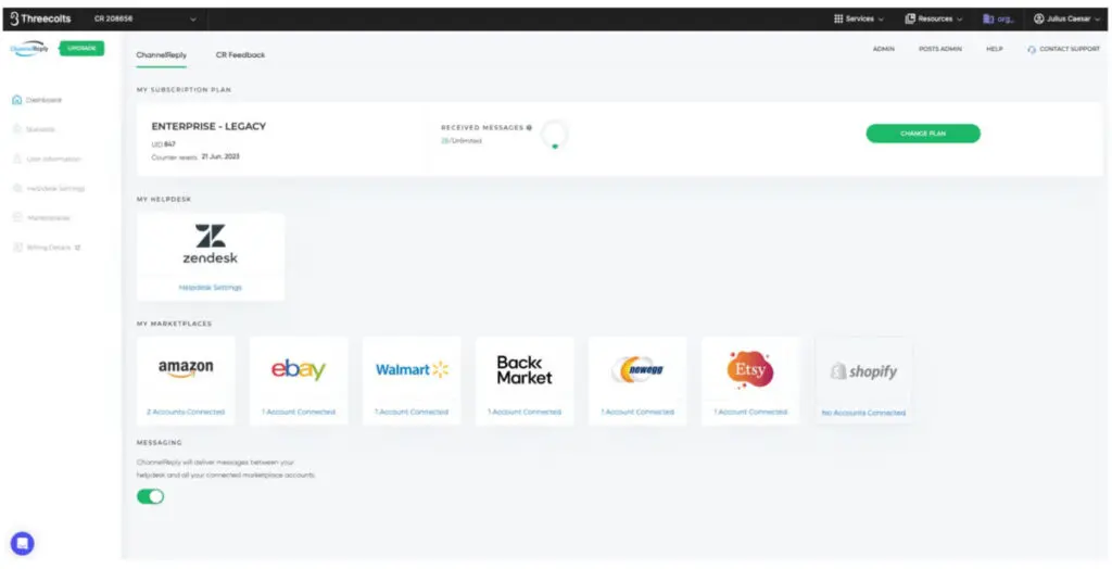 CR - Dashboard