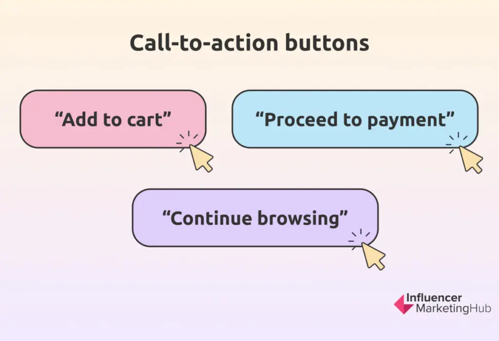 call-to-action buttons