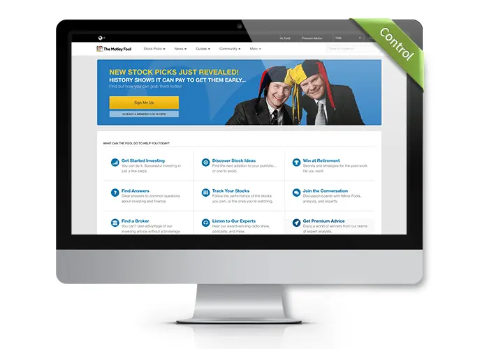 conversion case study the motley fool