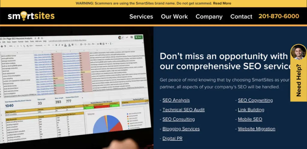 SmartSites SEO Content Marketing