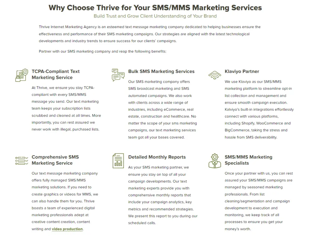 SMS MMS marketing services
