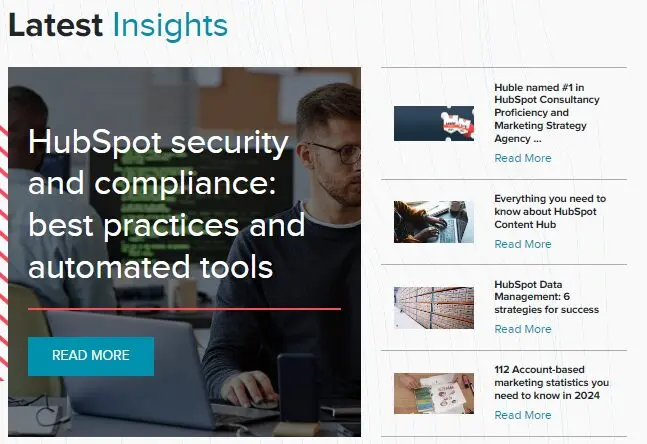Huble latest insights