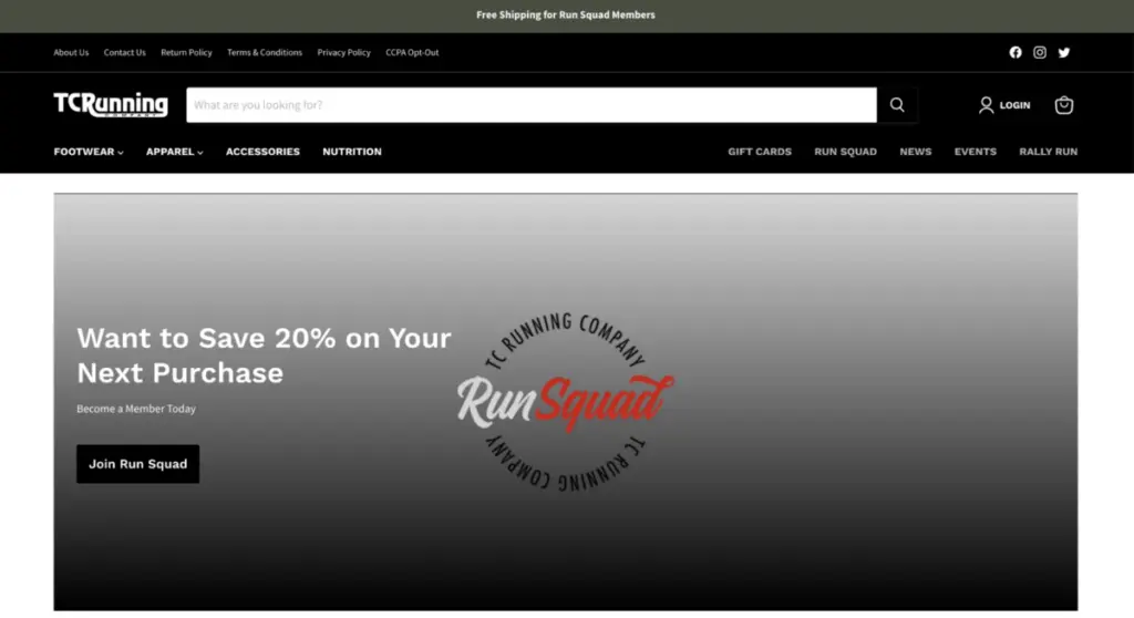 membership program Run Squad