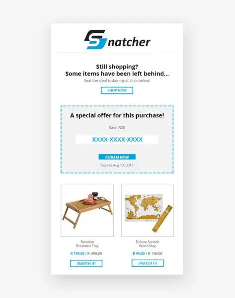 Snatcher Online email