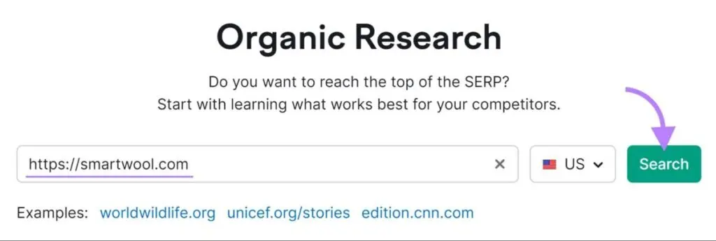 “Search” button
